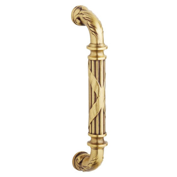 Baldwin 8 Inch Center to Center Edinburgh Style Door Pull